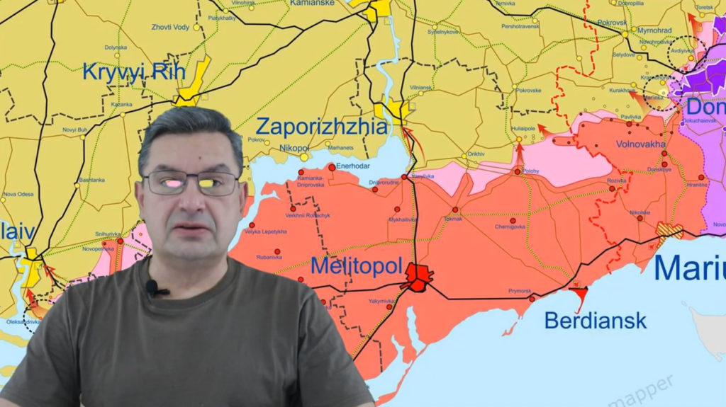 Украинский фронт вечер 20 апреля
