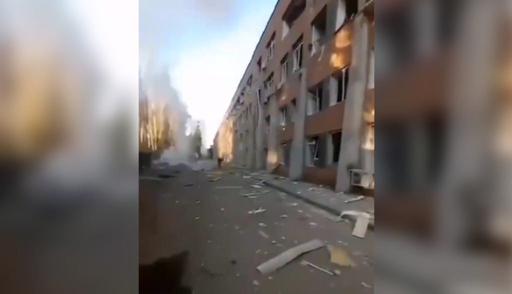 ракетный удар по заводу мотор сич